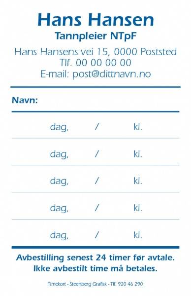 Timekort nr. 2 - Motivnr. 13